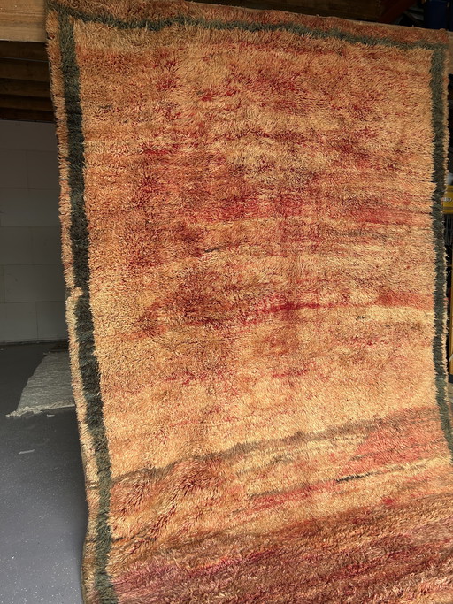 Tapis vintage M’Guild 340x216 – Tapis marocain en laine
