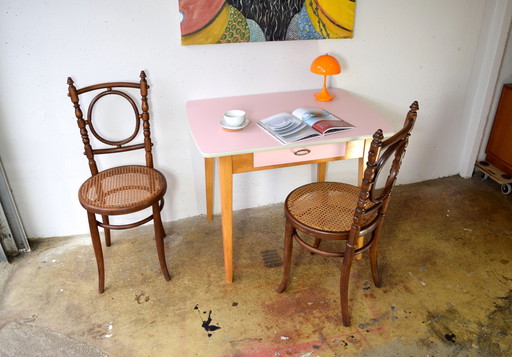 Mid - Century Kitchen Table Vintage Table Dining Table