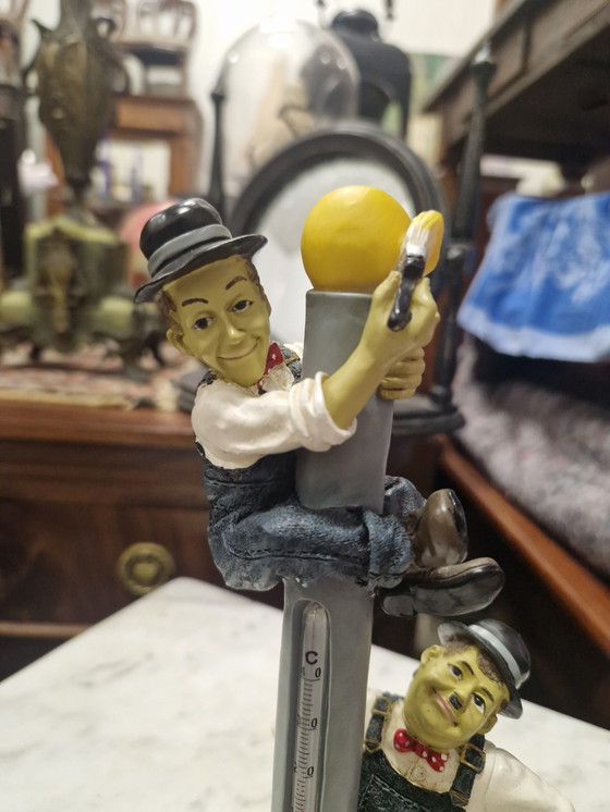 Image 1 of Thermometer Laurel and Hardy 