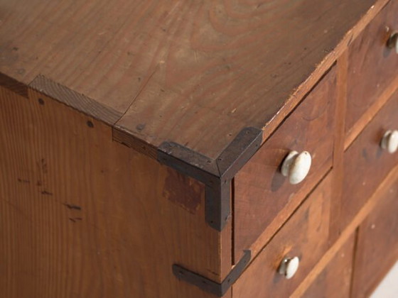 Antique Japanese chest of drawers - Showa Period (c. ) #103 – Ceramic (photo 16 of 40)