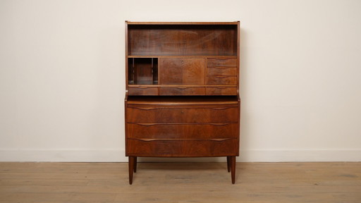 Vintage secretaire | Deens | Walnoot