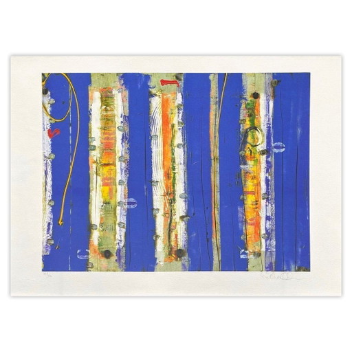 Richard Allen, Pernod Ricard, signierte Lithografie, 2006