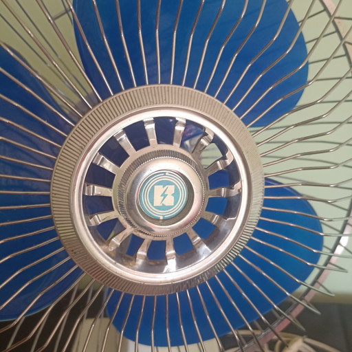 Vintage KDK (Panasonic) Tischventilator im Space-Age-Design – 1970er Jahre – Perfekter Zustand