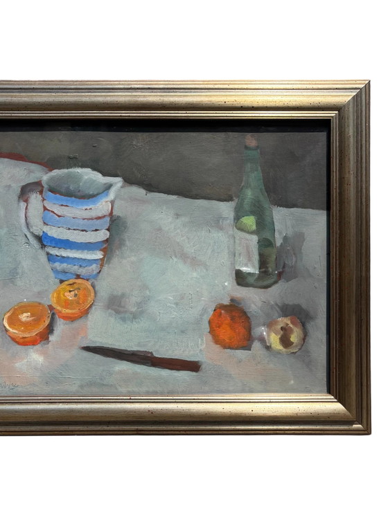 Still Life Oil Painting on Board by Domenico Cantatore 1960s – Paintings & Drawings (photo 3 of 9)
