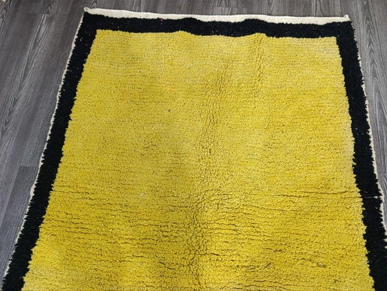 Authentiek Marokkaans Beni Ouraine tapijt, traditioneel geel, 2/3 m – Aime Té, Vloerkleden en tapijten, Wool (photo 4 of 10)