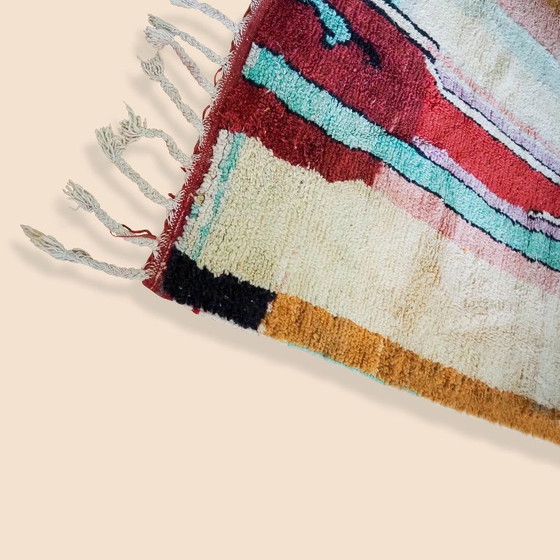Image 1 of Tapis Boujaad authentique « Isela » | Noué à la main | 278 × 158 cm