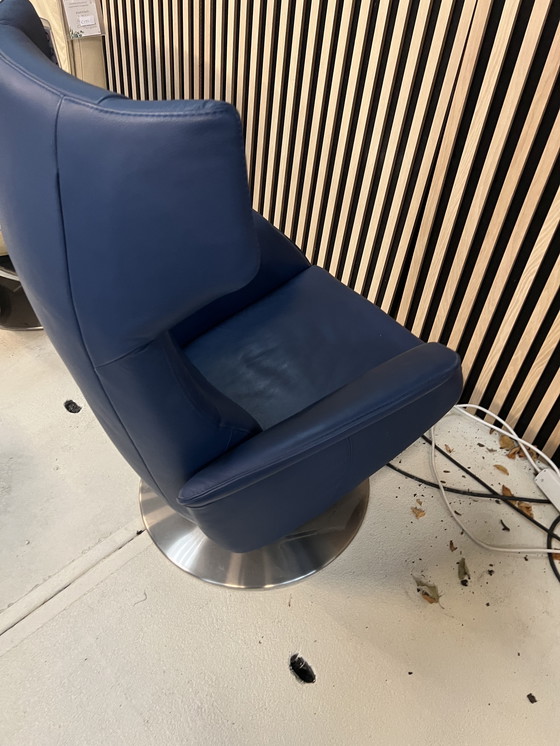 Image 1 of Op=op blauwe realex stoel van 995 nu voor 695