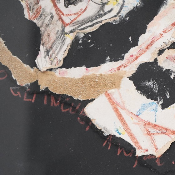 Image 1 of Ansgar Elde, Tecnica mista su cartone, anni '80