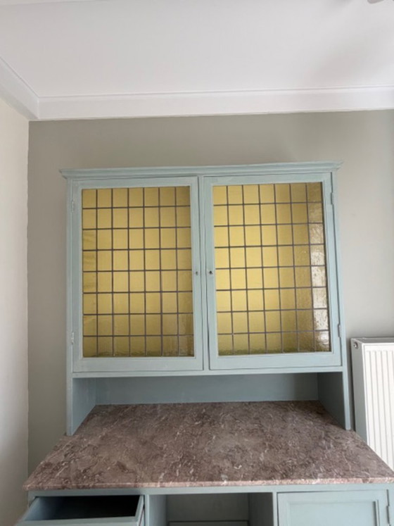 Image 1 of Oude apothekerskast