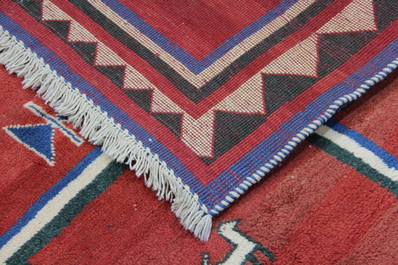 Image 1 of Original Persian carpet Gabbeh Ghashghai oriental carpet 208 cm x 195 cm old natural