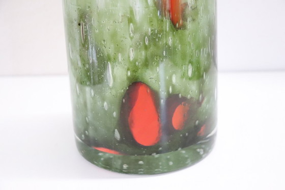 Image 1 of Gran jarrón italiano de cristal de Murano, década de 1960