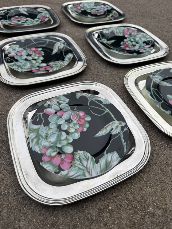 Image 1 of Teller der Serie „Ernte“ von Patrick Frey, 1980er Jahre