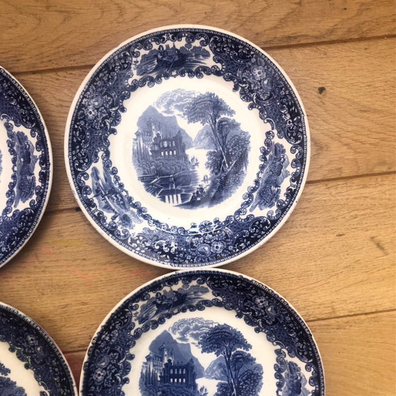 Image 1 of 6 dessert plates Petrus Regout Maastricht