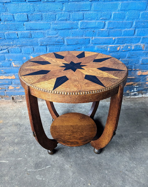 Art deco side table