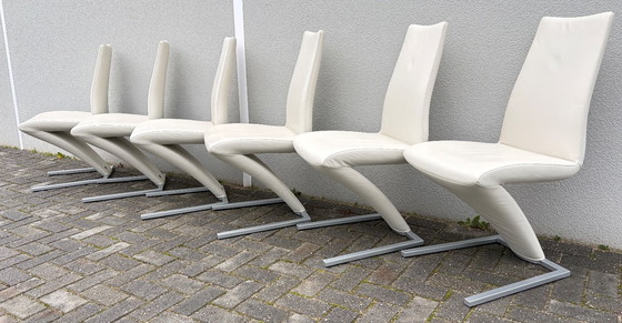 Image 1 of Rolf Benz dining chairs RB 7800