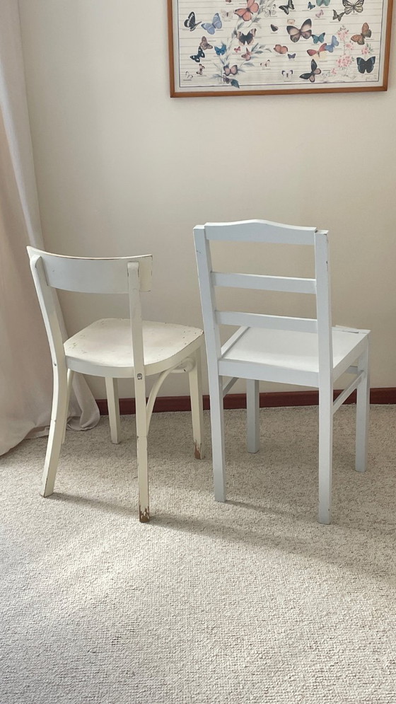 Image 1 of Coppia di sedie da bistrot vintage