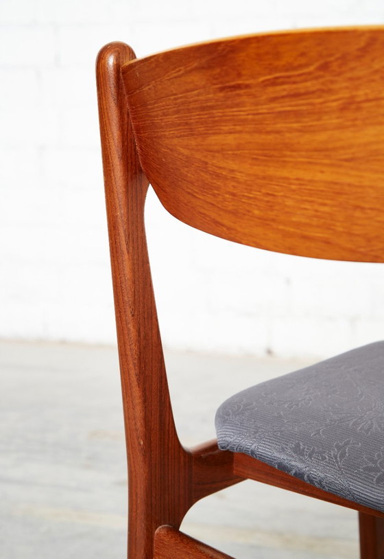 Juego de 6 sillas de comedor de teca de Erik Buch para Anderstrup Møbelfabrik – Wood (photo 5 of 10)