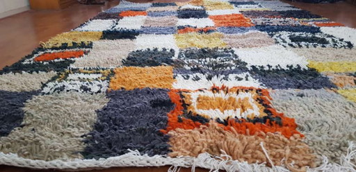 Handgeknoopt Berber kleed wol 245x160cm