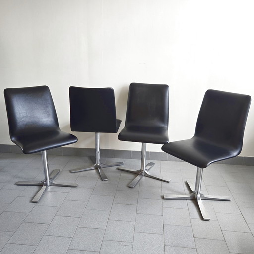 Suite van vintage stoelen 1970