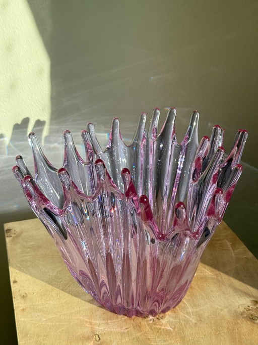 Seltene Kristallvase