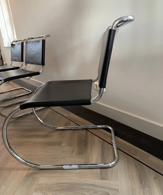 Image 1 of Six dining chairs by Ludwig Mies van der Rohe for Thonet