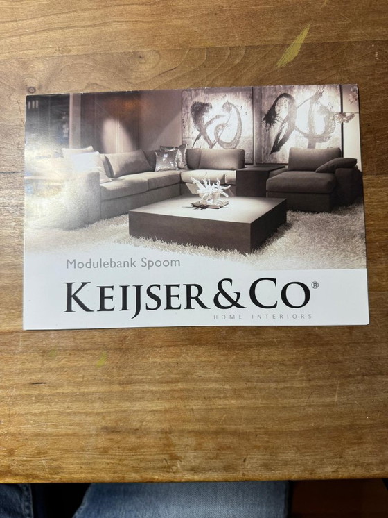 Image 1 of Keijser&Co Modulebank "Spoom" Grijs 2,5+2