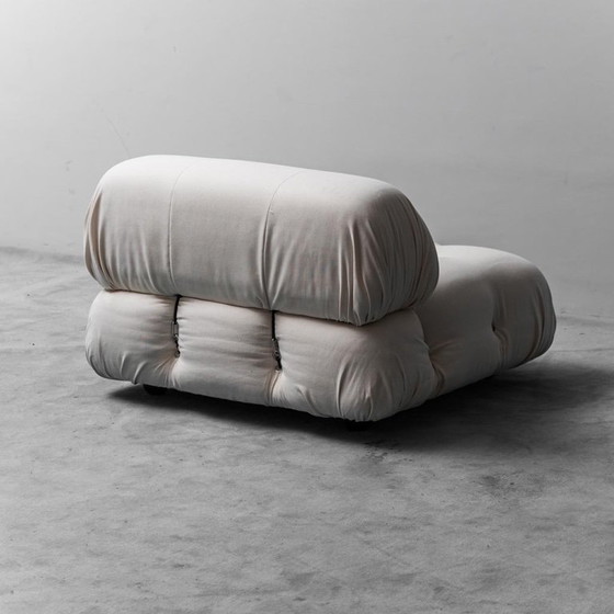 Image 1 of CAMALEONDA POLTRONA IN COTONE BIANCO M. BELLINI B&B ANNI '70 VINTAGE MODERNARIATO