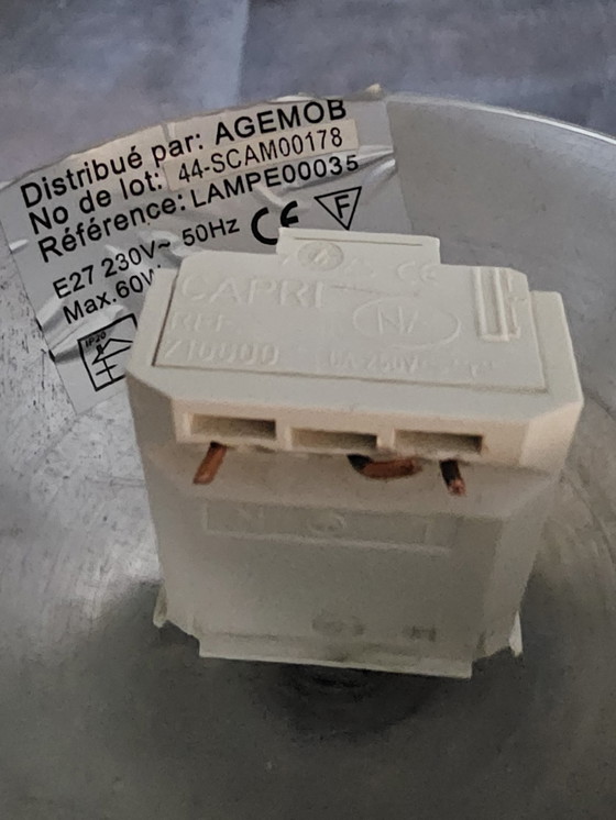 Image 1 of Conical lamp in Spage age (70s) style