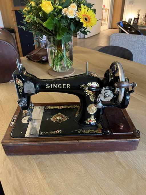Singer Naaimachine – decoratieve objecten, Iron, Metal