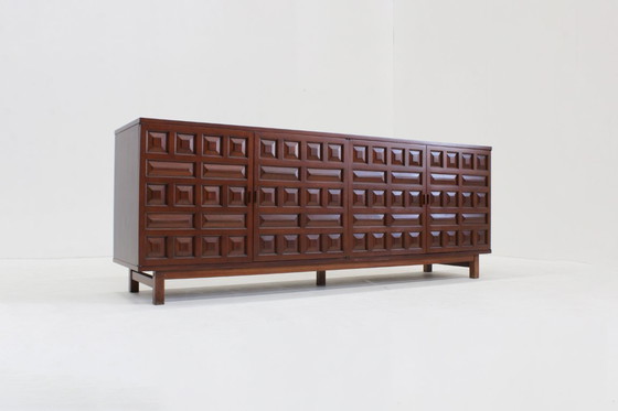 Image 1 of Vintage brutalist dressoir  Spanje jaren 70