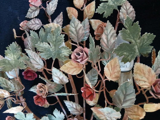 romantic pink floral wall lamps – Wall lights, Metal (photo 12 of 13)