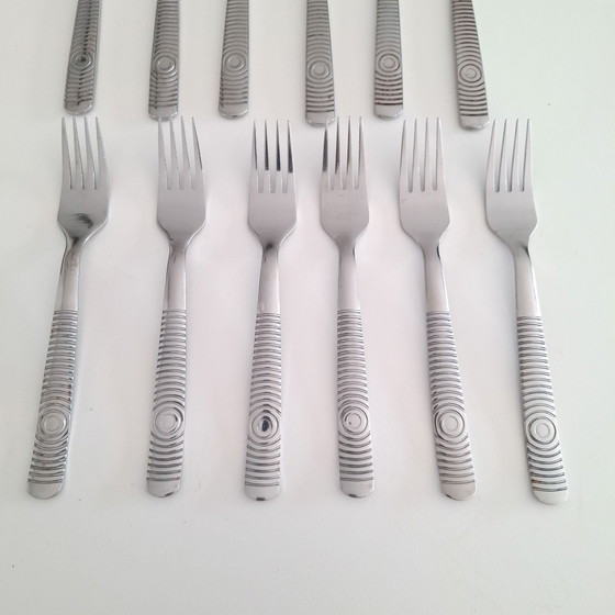 Vintage Cutlery Set Vinjett Ikea 80s Memphis Milano – rvs (photo 3 of 6)