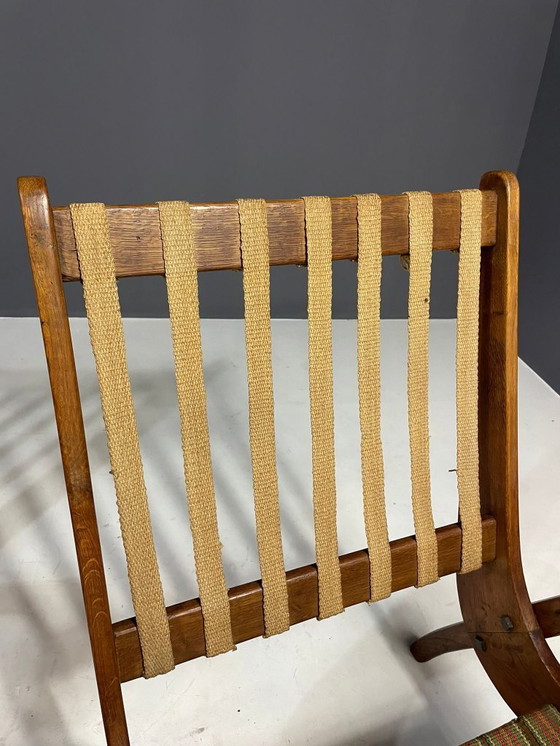 Image 1 of Paire de chaises longues vintage par Krásná Jizba, Tchécoslovaquie, années 1940