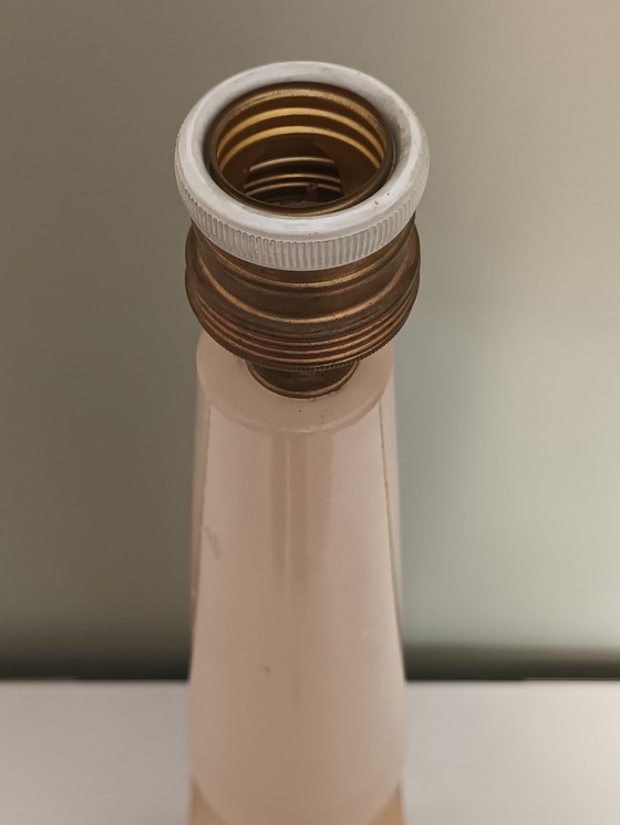 Image 1 of Pied de lampe en albâtre