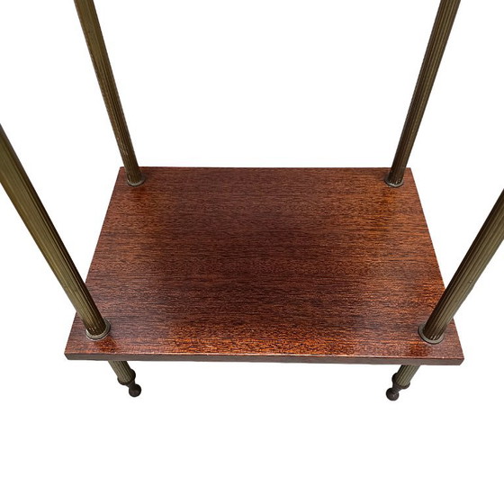 Frans Vintage Mid-Century Bijzettafeltje Met Lade, Jaren 50 – Wood (photo 5 of 7)