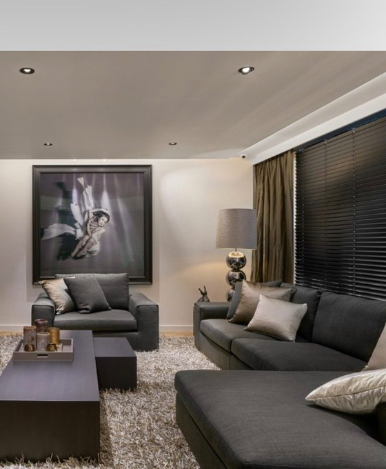 Marac Model Gorden (Italy) Corner Sofa + Designer Lounge Chair – 3-5 seaters, Other (photo 2 of 6)
