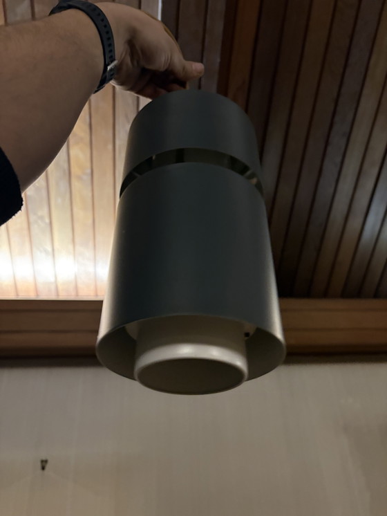 Image 1 of Set van 3 design jaren 60/70 hanglampen