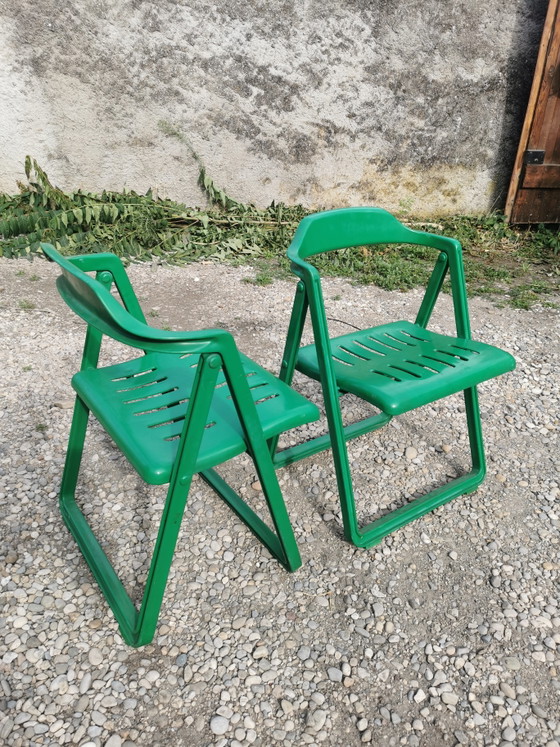 Fanini Fain Vintage Foldable Chairs – Chaises pliantes, Plastic (photo 3 of 12)