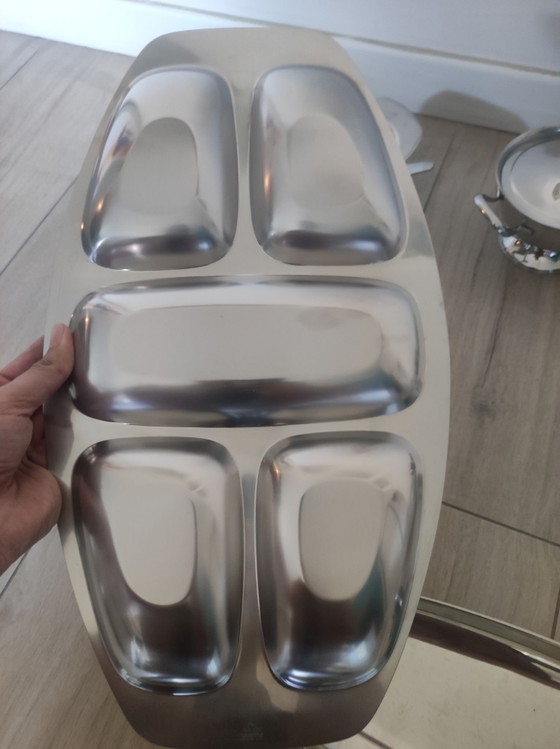Set Alessi – Tischdekoration, Metall (photo 5 of 15)
