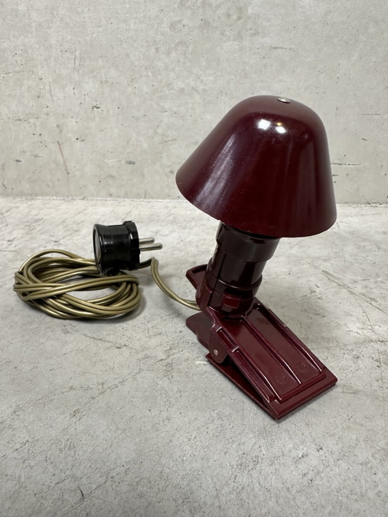 Lampada da lettura/lampada a morsetto vintage in bachelite – Lampade da lettura, Other (photo 5 of 13)