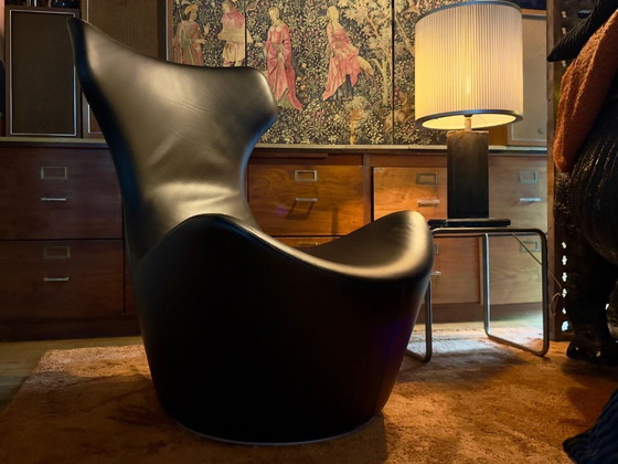 Image 1 of B&B Italia Grande Papilio armchair + Ottoman Naoto Fukasawa design