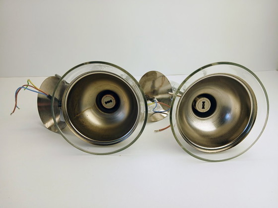 Image 1 of Set van 2 Vintage Design Hanglampen – Grantlamp Spanje – Space Age