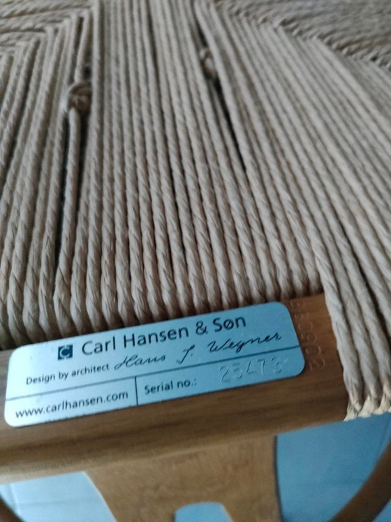 Image 1 of Carl Hansen & Søn - Hans J. Wegner - Sedia per sala da pranzo (6)
