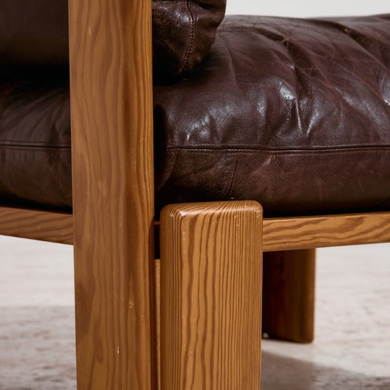 Image 1 of MK8962 Leren bankstel, set van 5