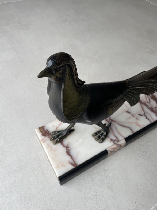 Pheasant sculpture