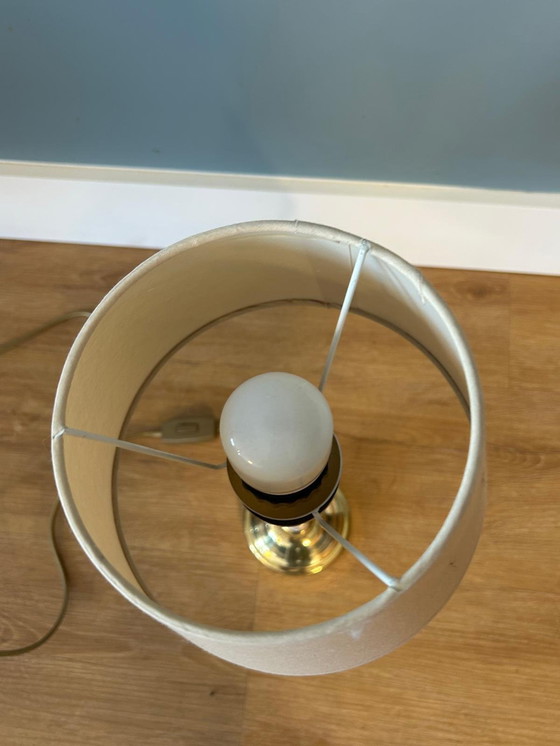 Image 1 of Vintage Messing Tafellamp