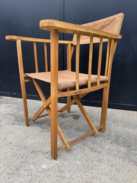 Image 1 of 1950s director's chair