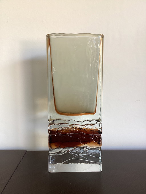 Petr Hora glass art vase