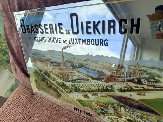 Reclamespiegel van de Luxemburgse brouwerij Diekirch – Glass (photo 3 of 7)