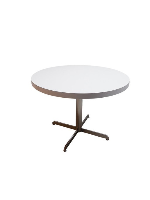 Table de salle à manger ronde vintage, 1980
